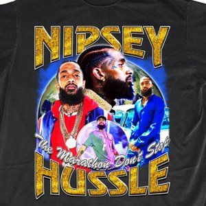 Nipsey Hussle Vintage T-shirt  Rap vintage tee For Men